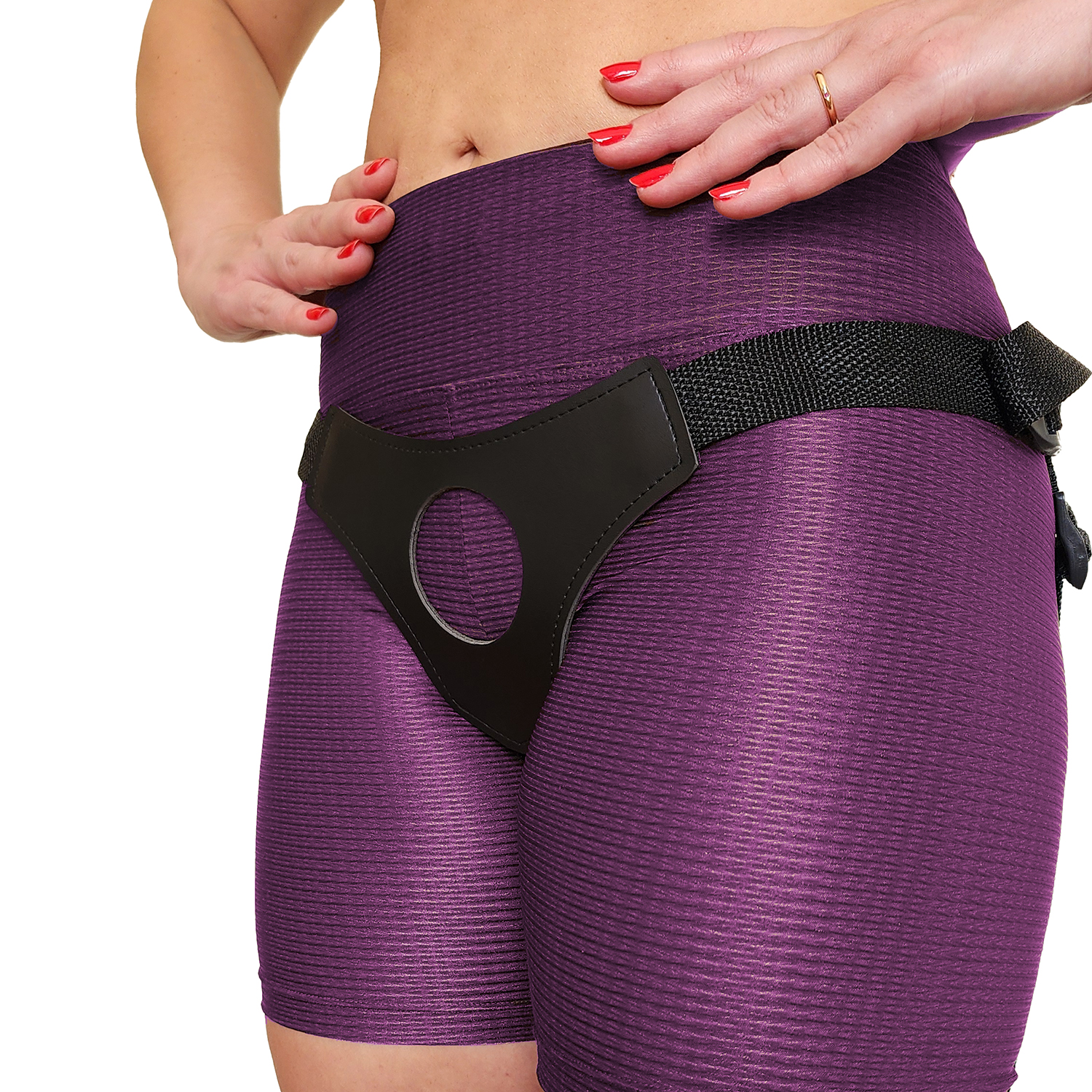 Cinta Peniana Ajustável para Pênis Grandes com até 6cm de Diametro - Strap On