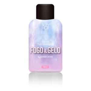 ÓLEO PARA MASSAGEM BEIJÁVEL FOGO & GELO