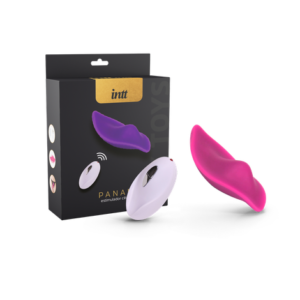 VIBRADOR PARA ENCAIXAR NA CALCINHA PANAME COM CONTROLE – COR PINK IMO109