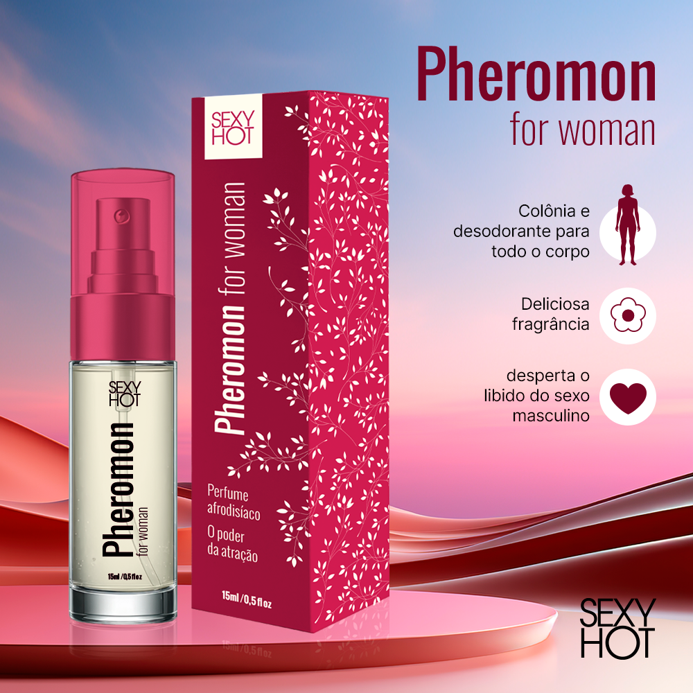 PERFUME PHEROMON FOR WOMAN REF: CO041 - Imagem 3