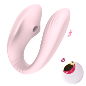 Vibrador de Casal Duplo com Controle Remoto Sem Fio ME037