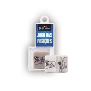 Jogo das Posições Branco Código 430102 – dado – dadinho