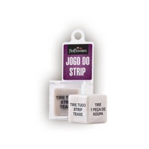 Jogo do Strip Branco – dado – dadinho