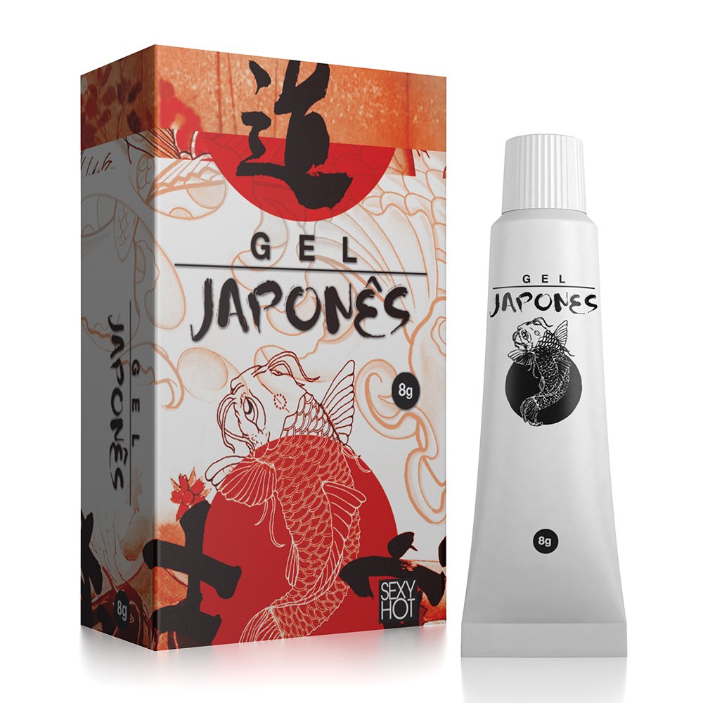 Gel Japonês - Gel Retardante - Bisnaga 8g