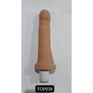 Protese em Cyber Skin Colosso 19,5 x 3,5 cm Com Vibrador Prova D`Água