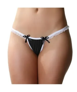 TANGA SEXY EXECUTIVA 50 TONS DE CINZA – DETALHEM EM METAL NO BUMBUM