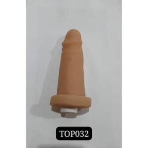 PROTESE EM CYBER SKIN LUNES 12X3,5 COM VIBRADOR REF: TOPO32