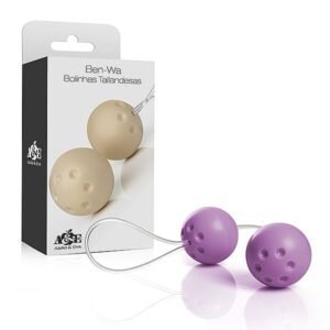 Ben-wa – Conjunto 2 bolas pompoar – Lilás