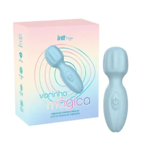 Vibrador Varinha Mágica Wellness Azul – Intt Cosmético