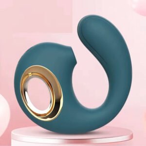 Vibrador de Ponto G e Clitóris com Pulsação com 13 modos de Estimulação Verde – ME388