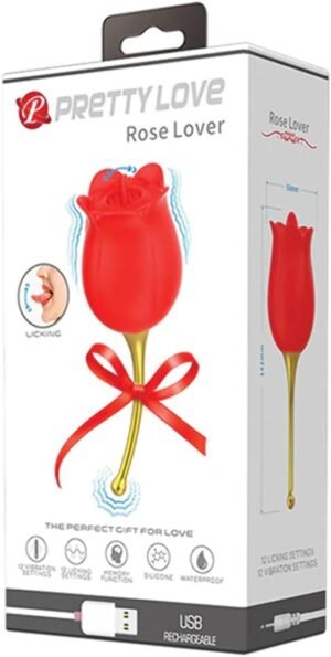 Pretty Love Rose Lover – Estimulador (Clitóris) Feminino
