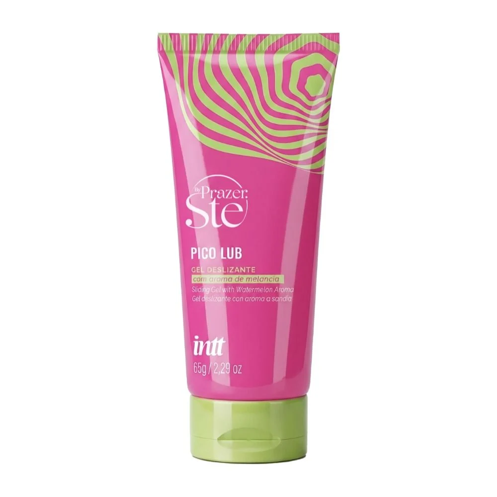 Pico Lub by gel deslizante com aroma de chiclete de menta, melancia e uva verde - Imagem 2
