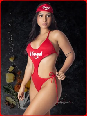 FANTASIA BODY IFOOD SENSUAL COM VISEIRA